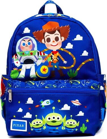 Disney Toy Story Mini Backpack for Kids - Bundle with 13" Mini Backpack for Toddlers Featuring Woody, Buzz Lightyear, More Plus Water Bottle | Toy Story Purse for Kids, Girls in Saudi Arabia