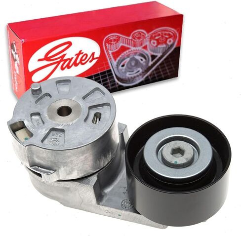 Gates DriveAlign Drive Belt Tensioner Assembly compatible with Dodge Ram 2500 5.9L 6.7L L6 2003-2010 in Saudi Arabia