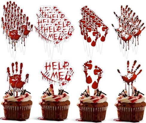 36PCS 50th Birthday & Anniversary Cupcake Toppers, Hello 50, 50 Fabulous Cheers to 50 Years, Cake Decorations for Party Supplies in Kuwait