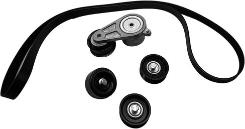 Serpentine Drive Belt Tensioner Component Kit 90K-39129 for Infiniti Fx37 2013 for Q70 2014-2017 for Q70L 2015-2017 for Qx50 2014-2017 for Qx70 2014-2017 for Nissan 370Z 2016-2018 39129 36306 K070795 in Saudi Arabia