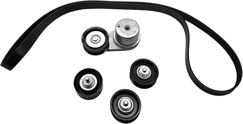 Serpentine Drive Belt Tensioner Component Kit 90K-39129 for Infiniti Fx37 2013 for Q70 2014-2017 for Q70L 2015-2017 for Qx50 2014-2017 for Qx70 2014-2017 for Nissan 370Z 2016-2018 39129 36306 K070795 in Saudi Arabia