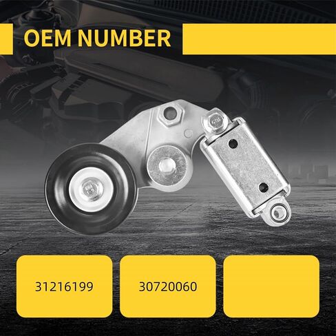 Drive Belt Tensioner 31216199 Fit for Volvo XC90/S80 2005-2011 V8 4.4L Pulley Tensioners 31216199，30720060 in Saudi Arabia