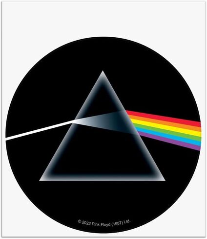 GRAPHICS & MORE Pink Floyd Dark Side Automotive Car Window Locker Circle Bumper Sticker in Saudi Arabia