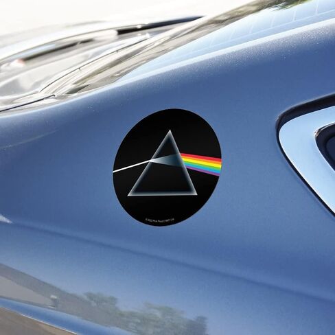GRAPHICS & MORE Pink Floyd Dark Side Automotive Car Window Locker Circle Bumper Sticker in Saudi Arabia