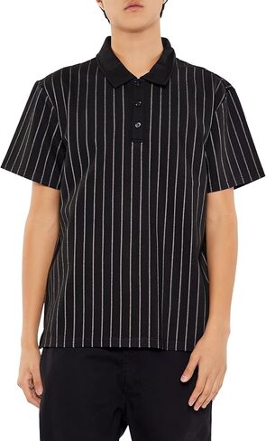 Forever 21 Men's Pinstriped Polo Shirt in Saudi Arabia