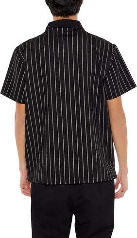 Forever 21 Men's Pinstriped Polo Shirt in Saudi Arabia