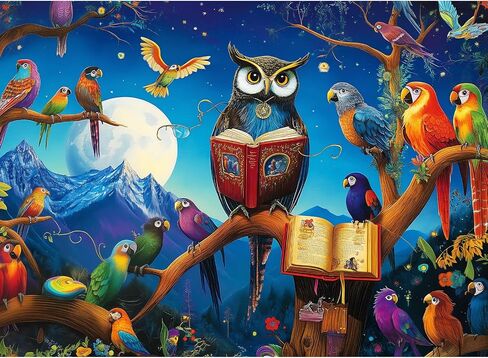 300 Piece Jigsaw Puzzle for Adults, Fruit Basket Cat Jigsaw Puzzle, Funny Animal Jigsaw Puzzles, Animal Pet Lover Challenging Puzzles for Friends Family Activity Game Nights Gifts in Kuwait