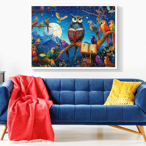 300 Piece Jigsaw Puzzle for Adults, Fruit Basket Cat Jigsaw Puzzle, Funny Animal Jigsaw Puzzles, Animal Pet Lover Challenging Puzzles for Friends Family Activity Game Nights Gifts in Kuwait