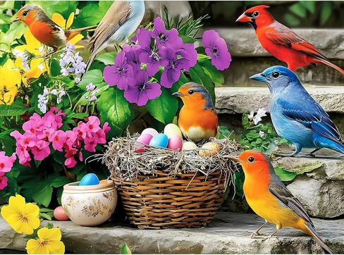 300 Piece Jigsaw Puzzle for Adults, Fruit Basket Cat Jigsaw Puzzle, Funny Animal Jigsaw Puzzles, Animal Pet Lover Challenging Puzzles for Friends Family Activity Game Nights Gifts in Kuwait