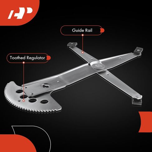 A-Premium Power Window Regulator Without Motor Compatible with Buick Terraza Chevrolet Uplander Oldsmobile Silhouette Pontiac Montana Trans Sport Front Left Driver Side in Saudi Arabia