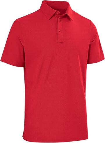 M MOTEEPI Polo للرجال قمصان جولف بأكمام طويلة للحماية من الشمس مع ياقة بعامل حماية من أشعة الشمس 50+ قمصان خريفية بياقة أداء للتنس in Kuwait