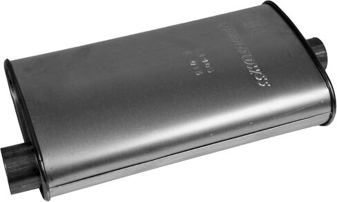 Walker Quiet-Flow SS 21405 Direct Fit Exhaust Muffler 2.5" Inlet (ID) 2.25" Outlet (ID) for Ford F-250 Super Duty in Saudi Arabia