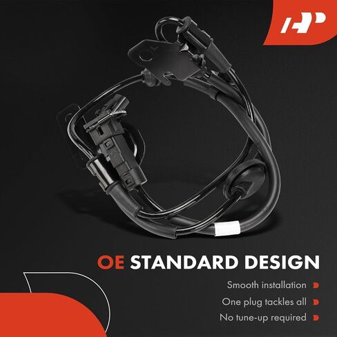 A-Premium Wiring Harness for Rear Left ABS Wheel Speed Sensor Compatible with Kia Optima 2017-2018, 1.6L 2.0L 2.4L [Without Electric Parking Brake] - Without Sensor in Saudi Arabia