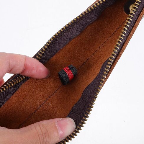 Vintage Leather Pen Organizer - Single Pen Case Holder for Fountain Pens & Pencil in Saudi Arabia