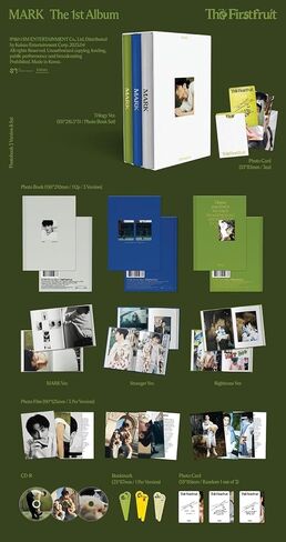 NCT MARK The Firstfruit [PHOTOBOOK Ver] الألبوم الكامل الأول (الإصدار الغريب) in Saudi Arabia