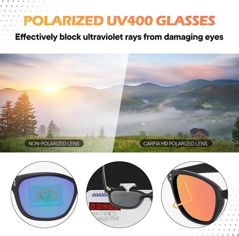 نظارة شمسية مستقطبة للمراهقين - UV400، عدسات مرآة ملونة، إطار غير لامع للوجوه الصغيرة، القيادة والخارج in Kuwait