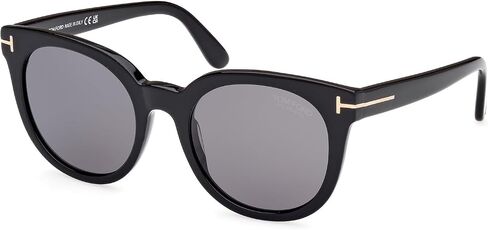 Tom Ford Moira Polarized Smoke Cat Eye Ladies Sunglasses FT1109 01D 53 in Saudi Arabia