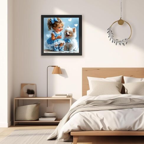 Tostog Cherry Blossom Diamond Paintings Kits للبالغين ، مجموعات فنون DIY 5D Flower Diamond للبالغين ، طقم لوحات ماس ​​غابات Pink Fore الكاملة للزخرفة الفنية الجدار المبتدئين 12 * 16 بوصة. in Kuwait