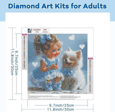 Tostog Cherry Blossom Diamond Paintings Kits للبالغين ، مجموعات فنون DIY 5D Flower Diamond للبالغين ، طقم لوحات ماس ​​غابات Pink Fore الكاملة للزخرفة الفنية الجدار المبتدئين 12 * 16 بوصة. in Kuwait