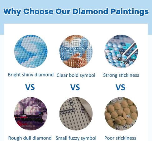 Tostog Cherry Blossom Diamond Paintings Kits للبالغين ، مجموعات فنون DIY 5D Flower Diamond للبالغين ، طقم لوحات ماس ​​غابات Pink Fore الكاملة للزخرفة الفنية الجدار المبتدئين 12 * 16 بوصة. in Kuwait