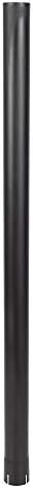 Exhaust Stack Pipe 2-1/2" x 48" Straight Black in Saudi Arabia