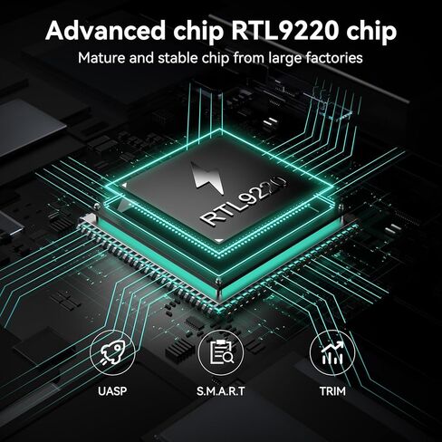 M.2 NVMe SATA SSD Enclosure Adapter,USB C 3.2 Gen 2 10Gbps M.2 NVMe,6Gbps SATA PCIe M-Key(B+M Key), Aluminum NVMe M.2 Reader Support UASP Trim for 2242/2260/2280 SSD in Kuwait