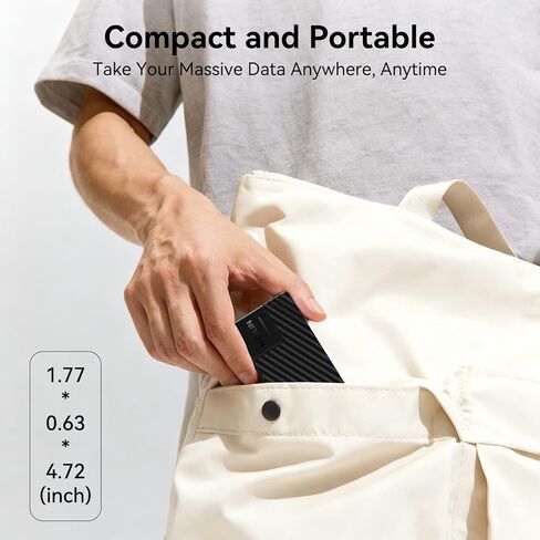 M.2 NVMe SATA SSD Enclosure Adapter,USB C 3.2 Gen 2 10Gbps M.2 NVMe,6Gbps SATA PCIe M-Key(B+M Key), Aluminum NVMe M.2 Reader Support UASP Trim for 2242/2260/2280 SSD in Kuwait