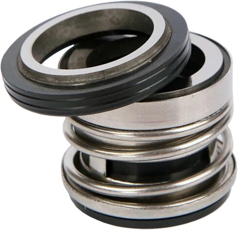 1pcs 104-Series CE-CA-NBR 12 14 15 16 17 18 19 20 22 25 30 35 45mm Mechanical Shaft Seal For Water Pump(17MM_CE-CA-NBR) in Saudi Arabia