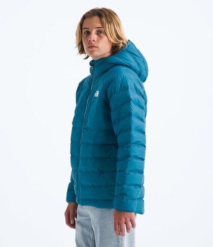 THE NORTH FACE Boys Reversible Perrito Hooded Jacket | Waterproof Winter Puffer Coat, Lightweight Outerwear for Travel in Saudi Arabia