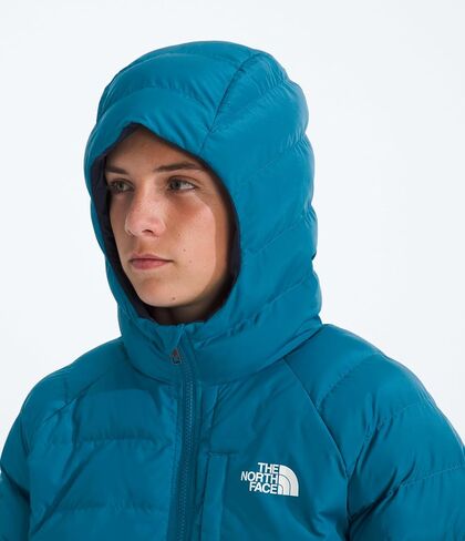THE NORTH FACE Boys Reversible Perrito Hooded Jacket | Waterproof Winter Puffer Coat, Lightweight Outerwear for Travel in Saudi Arabia
