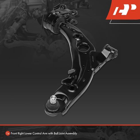A-Premium Front Right Lower Control Arm, with Ball Joint & Bushing, Compatible with Mazda CX-9 CX9 2007-2015 in Saudi Arabia