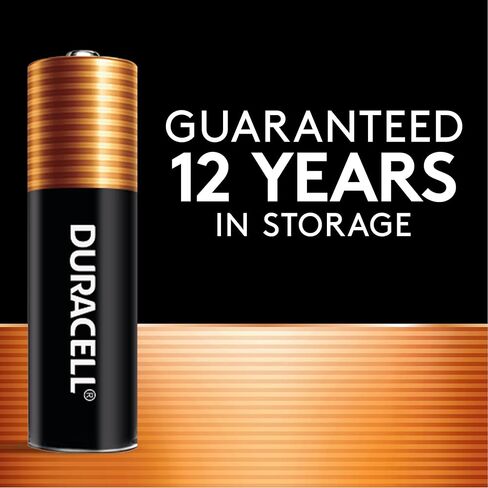 Duracell Coppertop AAA Batteries with Power Boost Ingredients, 28 Count (Pack of 1). Re-closable pack for quick, easy access and organized storage. Triple A Battery with Long-lasting Power in Kuwait