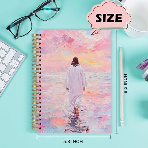 yhtrg كل شيء هو دفتر ملاحظات حلزوني ملهمة ، ومجلة محفوظة للمجلة ، والمجلات الإيجابية للكتابة ، دفتر ملاحظات لتلقي الملاحظات ، 5.5 × 8.3 بوصة in Kuwait