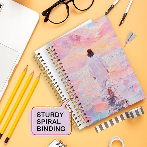 yhtrg كل شيء هو دفتر ملاحظات حلزوني ملهمة ، ومجلة محفوظة للمجلة ، والمجلات الإيجابية للكتابة ، دفتر ملاحظات لتلقي الملاحظات ، 5.5 × 8.3 بوصة in Kuwait