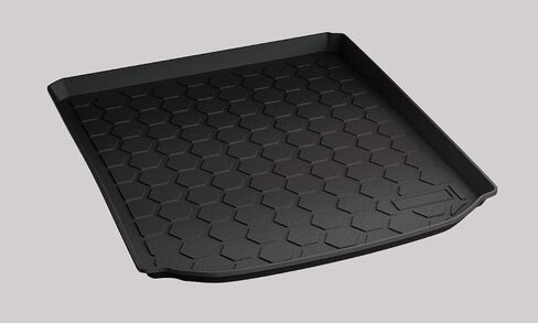 Cargo Liner - Trunk Mat for Cadillac ATS 2013-2019 – Weather-Resistant Trunk Mats for Cars with Raised Lip – Non-Slip Car Trunk Mat Rubber – Easy to Install – Laser Pre-Cut Design in Saudi Arabia