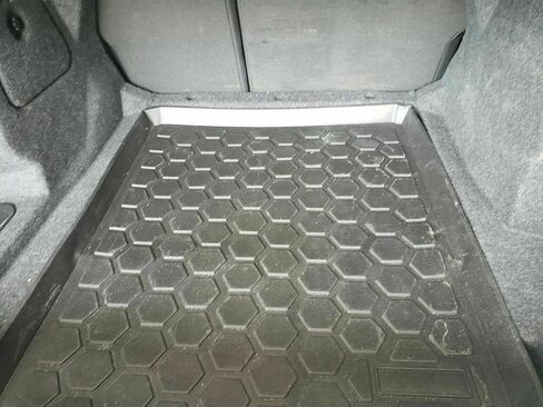 Cargo Liner - Trunk Mat for Cadillac ATS 2013-2019 – Weather-Resistant Trunk Mats for Cars with Raised Lip – Non-Slip Car Trunk Mat Rubber – Easy to Install – Laser Pre-Cut Design in Saudi Arabia