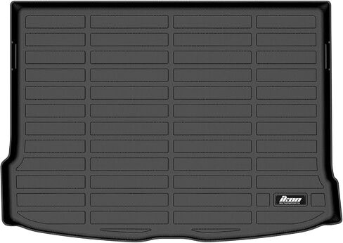IKON MOTORSPORTS TPE Cargo Trunk Liner, Compatible with 2021-2025 Mercedes-Benz H247 GLA-Class, Custom Fit All Weather Protection Heavy Duty Rear Trunk Tray Cargo Mats Protector, Black in Saudi Arabia