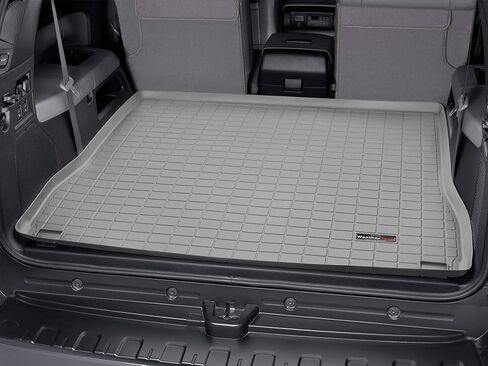 WeatherTech Cargo Trunk Liner for Toyota Sequoia - Behind 2nd Row (42555) Grey in Saudi Arabia