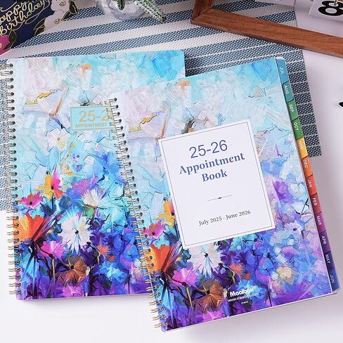 2025-2026 Planner-المخطط الأكاديمي 2025-2026 ، يوليو 2025-يونيو 2026 ، 9 "× 11" أسبوعيًا وشهريًا مع علامات تبويب ، ملزمة مزدوجة ، عطلات ، جيب الخلفي in Kuwait