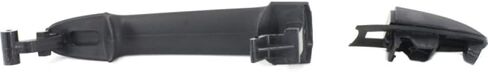 For 2010-2018 Mercedes-Benz Sprinter 2500 Exterior Door Handle Rear, Driver OR Passenger Side - Side Sliding Door Textured Black | Trim: Base | CH1520136 | 68006564AA in Saudi Arabia