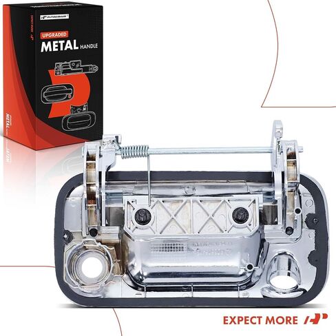 A-Premium Upgraded Metal Tailgate Handle Latch - Compatible with Ford F150 2008-2014, F250 F350 F450 F550 Super Duty Lobo 2008-2015 - Chrome Handle w/Camera Hole & Keyhole, Replace# 8L3Z9943400ACHMT in Saudi Arabia