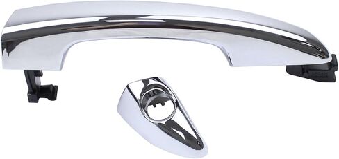 ApplianPar Front Driver Side Exterior Door Handle Chrome for Hyundai Sonata 2015-2019 in Saudi Arabia