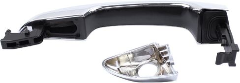 ApplianPar Front Driver Side Exterior Door Handle Chrome for Hyundai Sonata 2015-2019 in Saudi Arabia