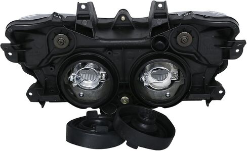 XMT-MOTO مجموعة مصابيح المصباح الأمامي عدسة واضحة مناسبة لكاواساكي Z1000 Z 1000 2010-2013 in Saudi Arabia