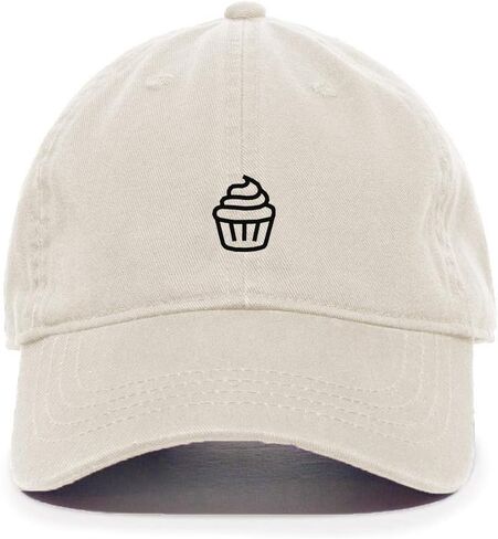 DSGN By DNA Cupcake Baseball Cap Embroidered Cotton Adjustable Dad Hat in Saudi Arabia