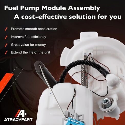 Electric Fuel Pump Module Assembly with Sending Unit Compatible with Hyundai Sonata 2015-2019, Kia Optima 2016-2020, 1.6L 2.0L 2.4L – Replace 31110-D5500, 31110-C2500, SP3087M in Saudi Arabia