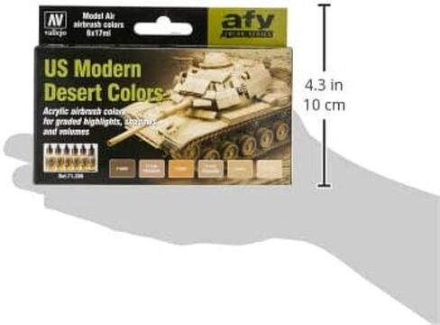 Vallejo Paints for use with an Airbrush, Various, 17ml in Saudi Arabia