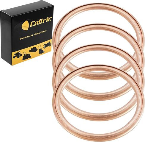 Caltric Muffler Pipe Gasket Compatible with Kawasaki Zzr600 Zx600J 2005 2006 2007 2008 in Saudi Arabia