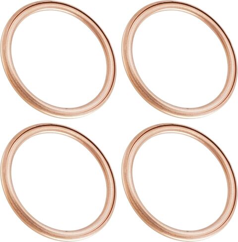 Caltric Muffler Pipe Gasket Compatible with Kawasaki Zzr600 Zx600J 2005 2006 2007 2008 in Saudi Arabia