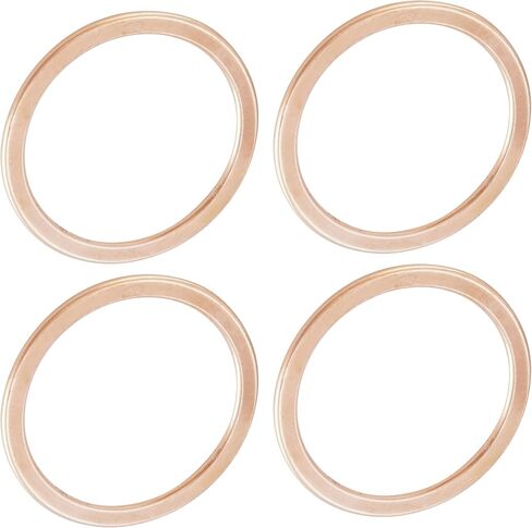 Caltric Muffler Pipe Gasket Compatible with Kawasaki Zzr600 Zx600J 2005 2006 2007 2008 in Saudi Arabia